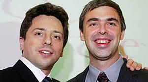 LARRY PAGE Y SERGEY BRIN