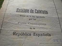 Aprobación del Estatuto de Cataluña