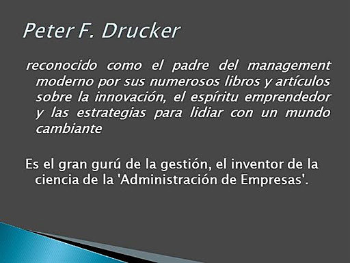 Peter F. Drucker