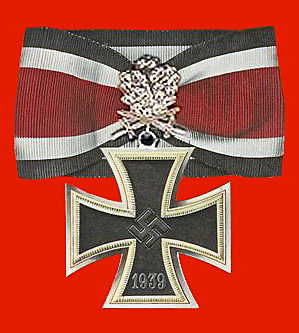 Knight's Cross Of The Iron Cross With Golden Oak Leaves, Swords And Diamonds