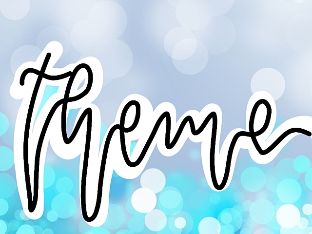 THEME: Everything will always change but that doesn't mean your hope should change too.