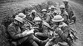 Timeline: World War One time frame