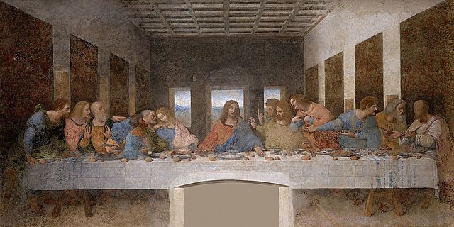 La Última Cena (Leonardo da Vinci 1452-1519)