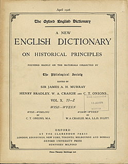 The Oxford English Dictionary