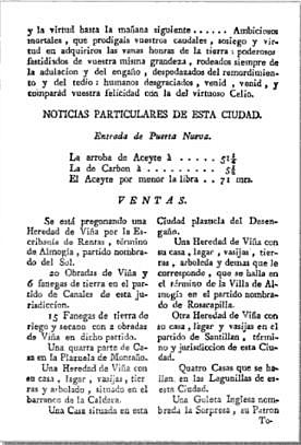 La publicidad española en la ilustración.