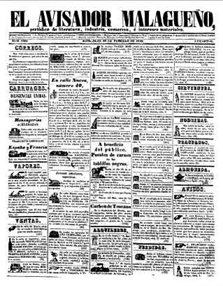 La publicidad en el periodico del XIX: Los anuncios por palabras