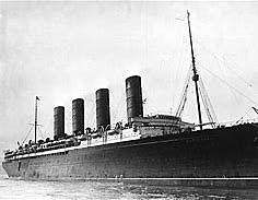 Lusitania Sinks