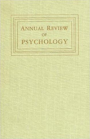 Revisión anual de Psicología