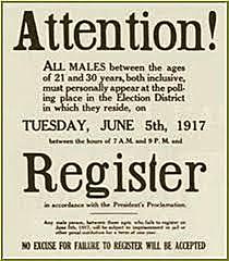 The Selective Service Act goes into effect