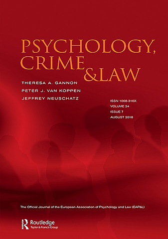 Revista “Psychology, Crime and Law”