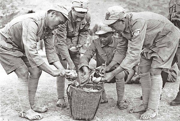 Japanese without a re-supply for months