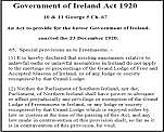 Ireland Act of 1920