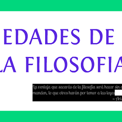 Timeline: Linea de Tiempo De Filosofía