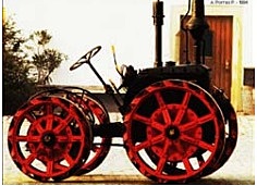 Primer tractor con motor a inyeccion y traccion en las 4 ruedas (Bulldog Allard)