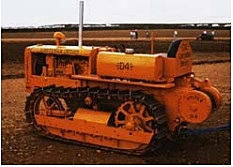Tractor Caterpillar con oruga