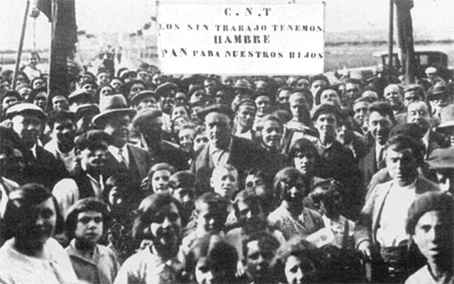 Suspensión de la CNT.