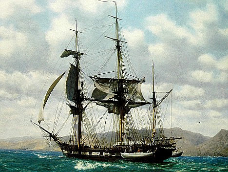 Darwin inicia su viaje