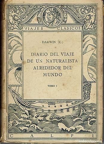 1839 Redacción de diario de Darwin