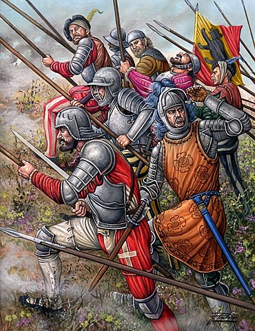 Guerras, Sangriento choque de picas