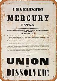 South Carolina secedes