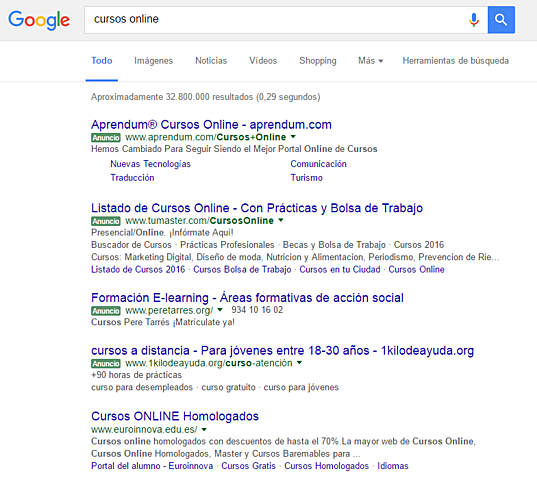 Elimina anuncios de la derecha