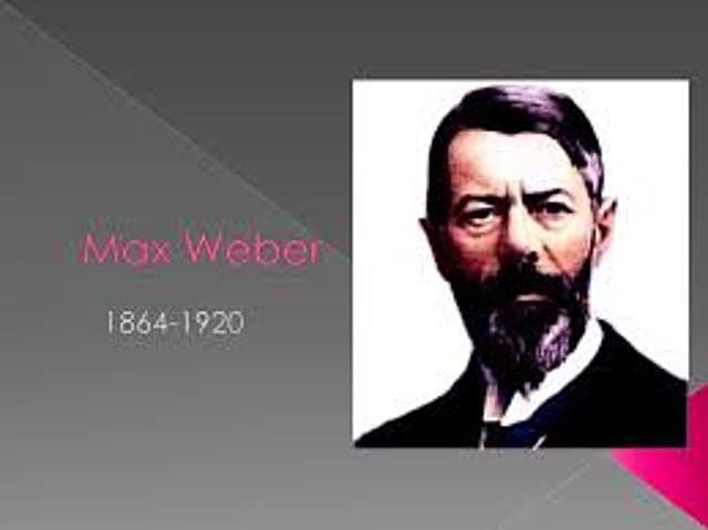 MAX WEBER Teoria de la burocracia