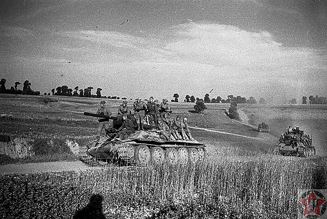 Окончание Белорусской наступательной операции"Багратион"
