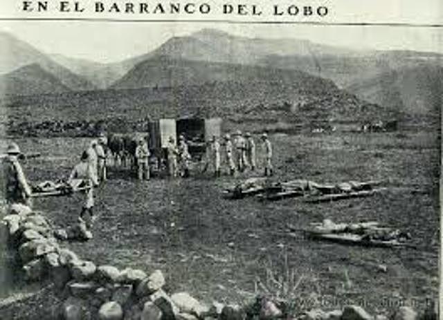Desastre del Barranco del Lobo (Marruecos).