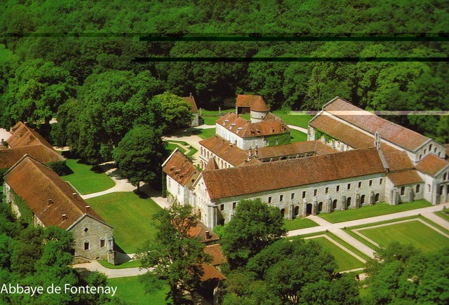 création de l'abbaye de fontenay (chrétienté médiévale -> XI-XIIIe siècle)