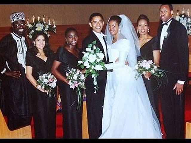 MICHELLE OBAMA GET MARRIED
