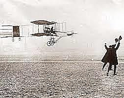 Taylorismo, 1º viaje de los hermanos Wright