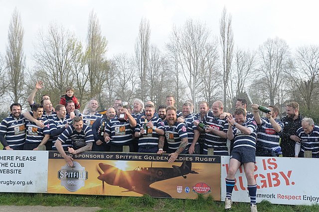 WP Vets 27 - 12 Thanet. - Vets Kent Cup final winners Mar 14 2019
