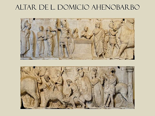 Altar Domicio Ahenobarbo