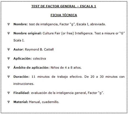 Evaluación de la discapacidad cognitiva mediante baterías de tests.