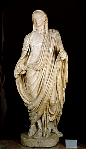 Augusto togado Finales del siglo I a.C.