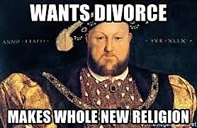 anglikán egyház megalakítása