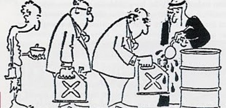 Crisis del petróleo sobre los países industrializados.