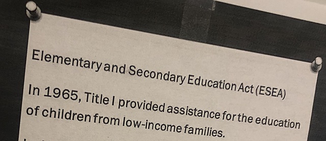 Elementary and Secondary Education Act (ESEA)