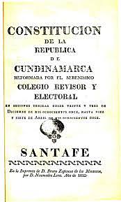 Constitucion de Cundinamarca