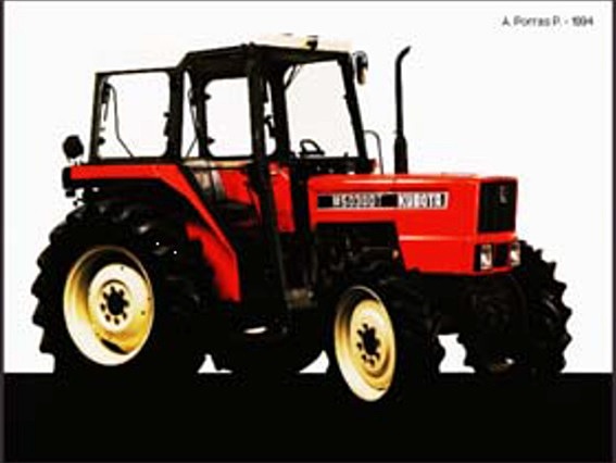 Tractor 4 R.M Con cabina de seguridad
