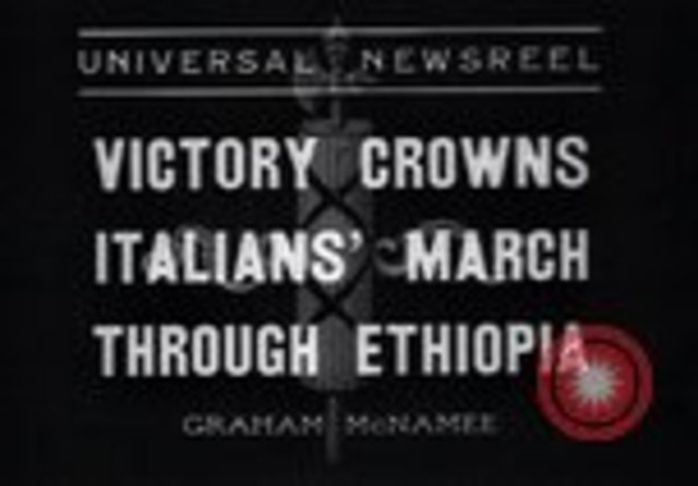 Italy conquers Ethiopia