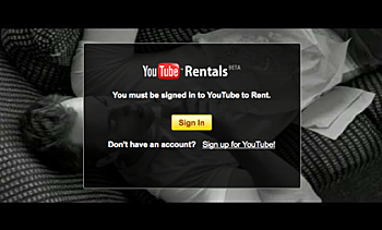 YouTube Rentals