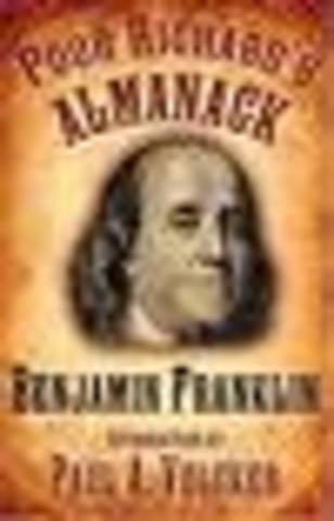 Ben Franklin’s "Poor Richard’s Almanac"