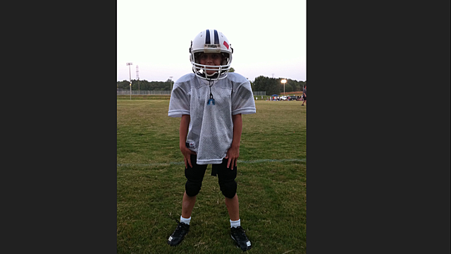 Empecé a jugar fútbol americano en 2010