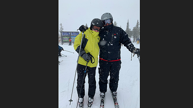 Fui a esquiar en Colorado con mi familia en 2020