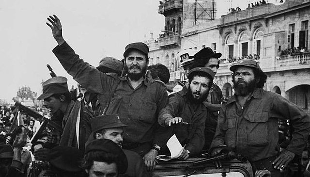 Triunfa la Revolución Cubana de Fidel Castro
