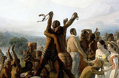 NO MAS ESCLAVITUD PARA AMÉRICA