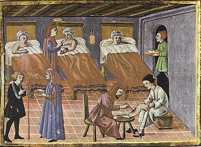 SALUD PÚBLICA - EDAD MEDIA - EUROPA