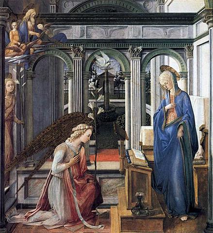 Anunciación, Filippo Lippi