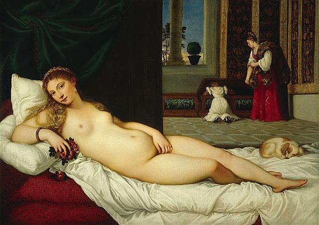 Venus de Urbino; Tiziano